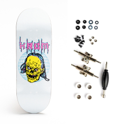LV Skull Skateboard
